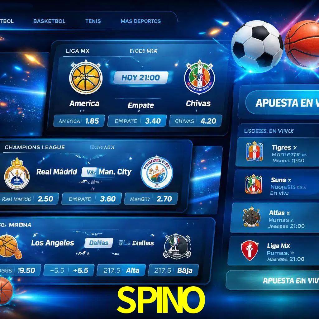 Mercados de apuestas deportivas SPINO para jugadores en México